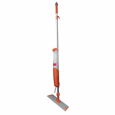 Plastic Flat Snap On Gray 59-1/2 Handle Length
