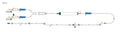 CODAN Vented spike, non-vented spike, (3) roller clamps, 200 micron filter chamber, cylinder hand pump, back check valve, swabable Y-site, detachable swabable stopcock, 36" detachable extension with slide clamp and swabable