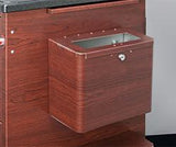 capsa Vintage Mobile Biohazard Locking Cabinet - Boston Cherry