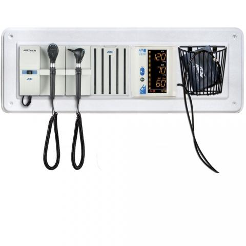 ADC American Diagnostic Co Adstation 5610-9 Diagnostix Wall System - 5610-9 Diagnostix Adstation with Coax Ophthalmoscope Xenon Otoscope Speculum Dispenser