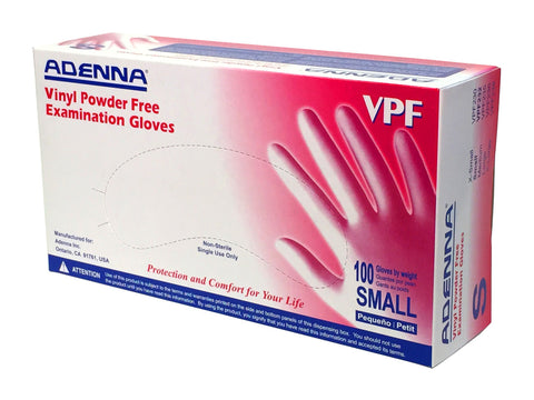 Adenna Vinyl Powder-Free Exam Gloves