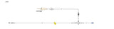 CODAN TPN Delivery System, non-vented spike, pinch clamp,