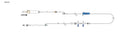 CODAN 10d vented chamber, back check valve, (2) needlefree Y-sites, (2) slide clamps, roller clamp, detachable 2-gang swabable four-way stopcocks, spin-lock