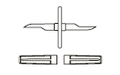 CODAN Mix Set, double ended spike for reconstituting dry substances in a closed sterile system