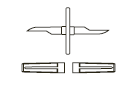 CODAN Mix Set, double ended spike for reconstituting dry substances in a closed sterile system
