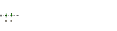 CODAN Bonded 2-gang four-way stopcocks