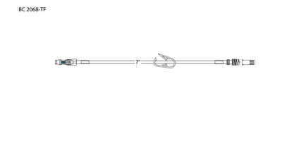 CODAN Needlefree ULTRA Extension Set, pinch clamp, spin-lock