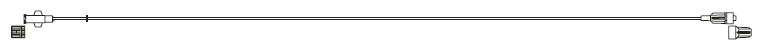 CODAN MiniBore Extension Set, female luer-lock, male luer-lock, CODAN FlowStop Cap™