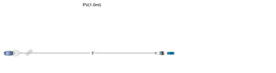 CODAN REGULAR BORE EXTENSION SET, SWABABLE VALVE, SLIDE CLAMP, SPIN-LOCK