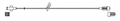 CODAN MicroBore Extension Set, female luer-lock, slide clamp, male luer-lock, CODAN FlowStop Cap™