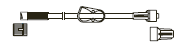 CODAN Female luer-lock, pinch clamp, male luer-lock, CODAN FlowStop CapTM