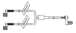 CODAN (2) female luer-locks, (2) slide clamps, male luer-lock, CODAN FlowStop Cap™
