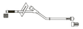 CODAN Female luer-lock, slide clamp, Y-injection site, male luer-lock, CODAN FlowStop Cap™