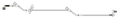 CODAN Female luer-lock, (2) Y-injection sites, slide clamp, male luer-lock, CODAN FlowStop Cap™