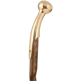 Brazos Walking Sticks™ Twisted Oak Hame Top - 40"- brown - 502-3000-0239