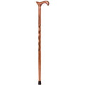 Brazos Walking Sticks™ Twisted Walnut Derby Cane - 34"- 502-3000-0093