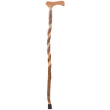 Brazos Walking Sticks™ Twisted Sassafras Hame Top Cane - 37"- Traditional - 502-3000-0269