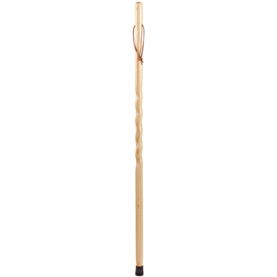 Brazos Walking Sticks™ Twisted Trail Blazer Walking Stick - 55"- Brown - 602-3000-1336