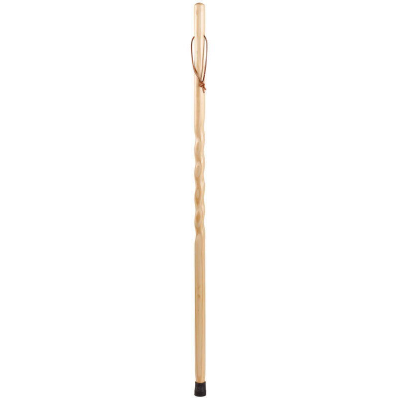 Brazos Walking Sticks™ Twisted Trail Blazer Walking Stick - 55"- Brown - 602-3000-1336