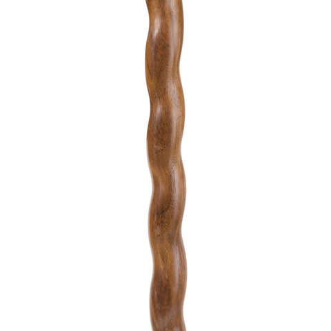 Brazos Walking Sticks™ Twisted Walnut Derby Cane - 34"- 502-3000-0093