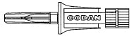 CODAN CODAN Spike with 0.2 micron air eliminating filter, female luer-lock with cap - 5 Pack