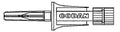 CODAN CODAN Spike with 0.2 micron air eliminating filter, female luer-lock with cap