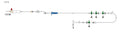 CODAN 60d vented chamber, back check valve, pinch clamp, needlefree Y-site, roller clamp, 2-gang four-way stopcock manifold, detachable four-way stopcock extension, (2) slide clamps, detachable four-way stopcock, 5” microbore pigta