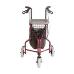 DMI 3-Wheel Aluminum Rollator (2/pkg) - 501-2014-0700