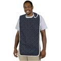 DMI Adult Bib Mealtime Clothing Protectors - Fancy Navy - 532-6029-7300