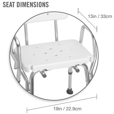 DMI Heavy Duty Bath and Shower Chair