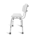 DMI Tool-Free Bath Seat – Shower Chair w/ and w/o Back