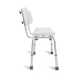 DMI Tool-Free Bath Seat – Shower Chair w/ and w/o Back