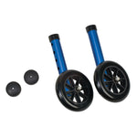DMI Walker Wheels with Glide Cap Kits