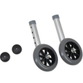DMI Walker Wheels with Glide Cap Kits