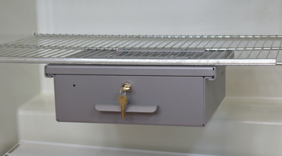 Omnimed Aluminum Refrigerator Lock Box (Size & Lock Options Available)