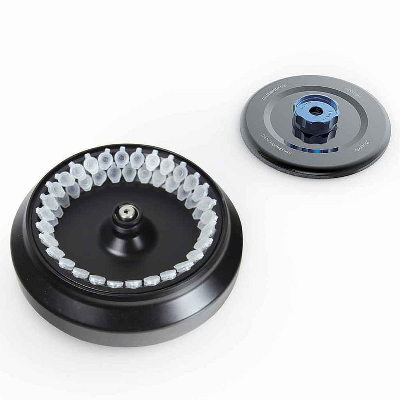 Globe Scientific - 30 Place Rotor, 1.5 & 2.0mL Microtubes, 6000rpm max, Aluminum, for GCC-MP  - GS-GCC-MP-2ML30