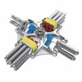 Globe Scientific - 4 Place Swing-Out Rotor, Aluminum, for GCC-MP - GS-GCC-MP-SWING