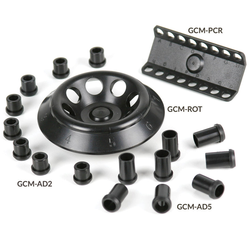 Globe Scientific - Rotor for GCM Series Mini Centrifuges 7000rpm, 8-Place for 1.5 & 2.0mL tubes - GS-GCM-ROT