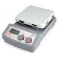 Globe Scientific - Hotplate Stirrer, Digital, 550C Maximum Temperature, 7 x 7 inch glass ceramic top plate, with RS232 port, 200-240v 50-60Hz - GS-GHS-550HSP-UK-EU