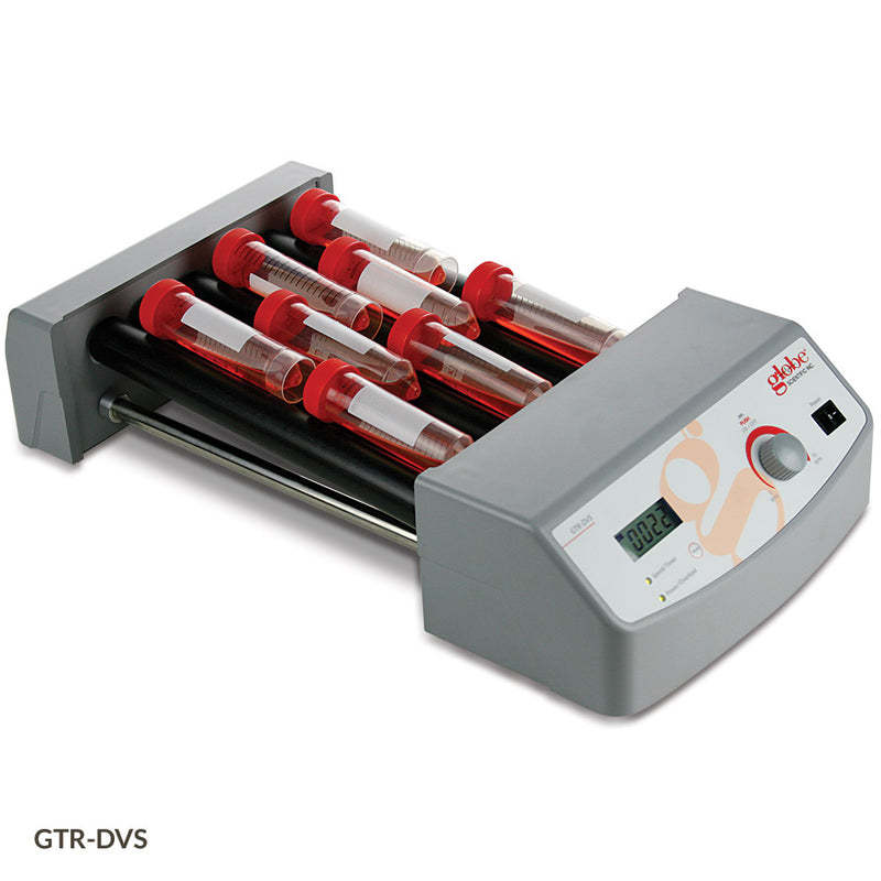 Globe Scientific -  Tube Roller, Digital, 120-240v,50/60Hz Variable Speed, 6 Rollers - GS-GTR-DVS