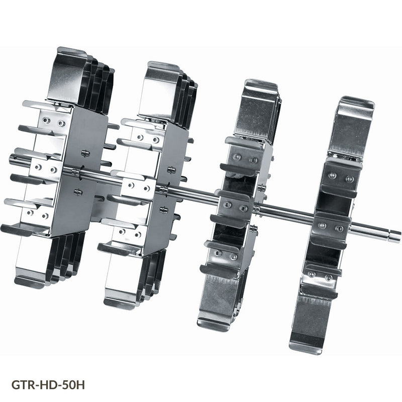 Globe Scientific - Tube Holder for use with GTR-HD Series 24 Horizontal Places for 50mL Tubes - GS-GTR-HD-50H