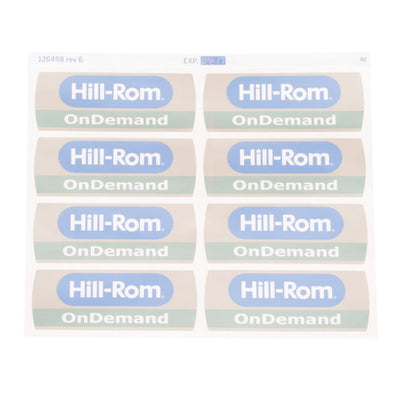 Hillrom Label, Caster Rental - 126498