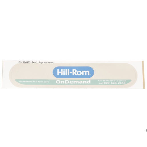Hillrom Label, Headboard Rental - 126935S