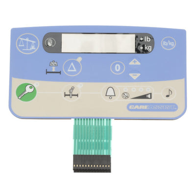 Hillrom Membrane Switch, CA, Scale w/Bed Exit - 128802S