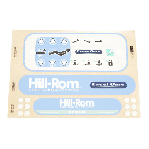 Hillrom Label, Kit, ExcelCare - 129241