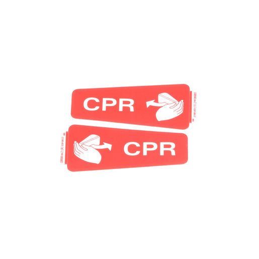 Hillrom Label, CPR For Excel Bed - 130556