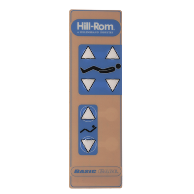 Hillrom Control Label, Patient Side, RH - 131516