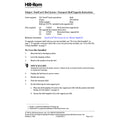 Hillrom Instruction Sheet, Totalcare Transport Shelf Upgrade - 132846