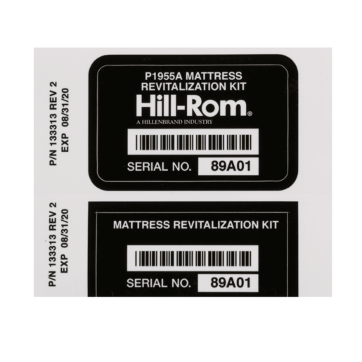 Hillrom Revitalization Kit Label - 133313