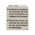 Hillrom Label, Air Control, French - 134716
